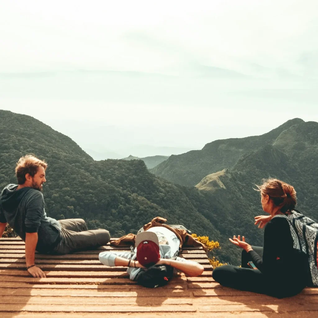 world's end trail Horton plains national park Sri Lanka