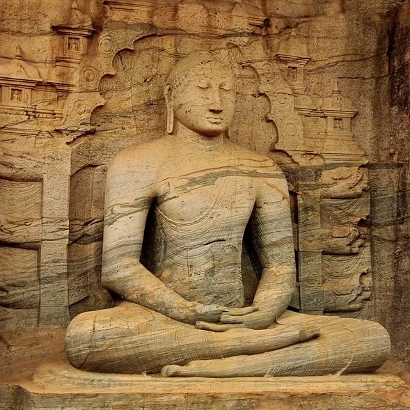 Buddha Statue Anuradhapura Sri Lanka