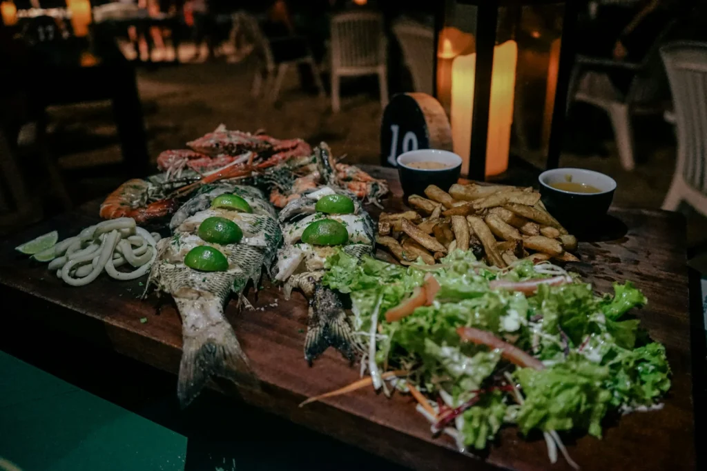 Sea Foods Mirissa Beach Sri Lanka