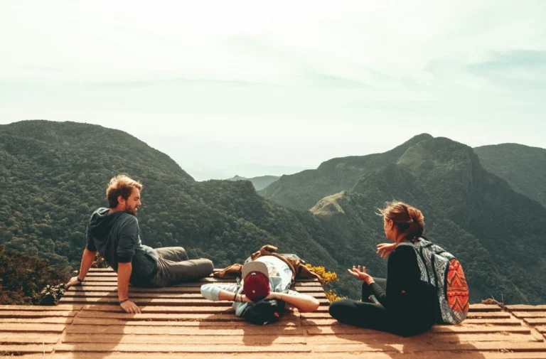 worlds end trail, Horton plains national park, Sri Lanka