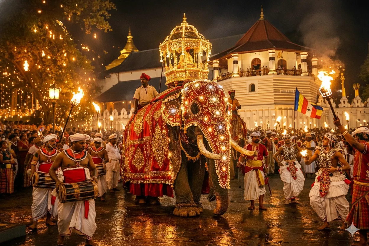 Kandy Esala Perahera Sri Lanka